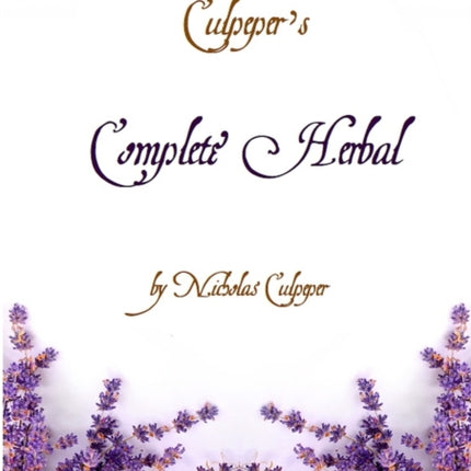 Culpepers Complete Herbal