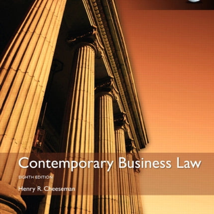 Contemporary Business Law Global Edition