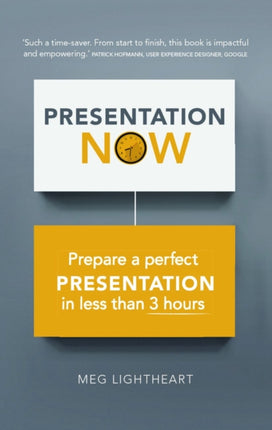 3Hour Presentation Plan The