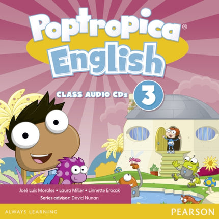 Poptropica English American Edition 3 Audio CD