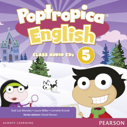 Poptropica English American Edition 5 Audio CD