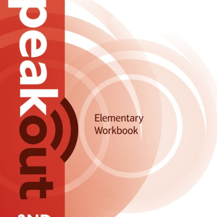 Speakout Elementary 2nd Edition Workbook without Key