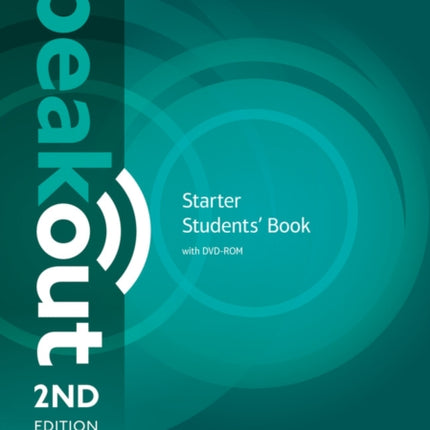 Speakout Starter 2nd Edition Students Book and DVDROM Pack