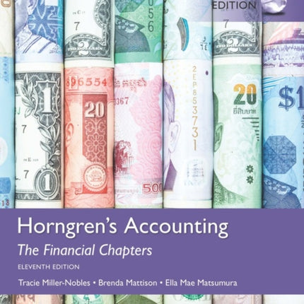 Horngrens Accounting The Managerial Chapters and