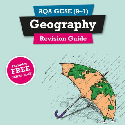 Pearson REVISE AQA GCSE Geography Revision Guide incl. online revision  for 2025 and 2026 exams