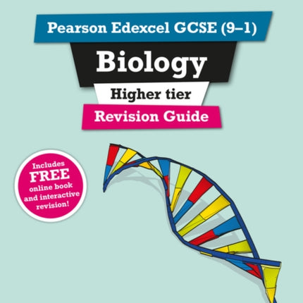 Pearson REVISE Edexcel GCSE Biology Higher Revision Guide incl. online revision and quizzes  for 2025 and 2026 exams