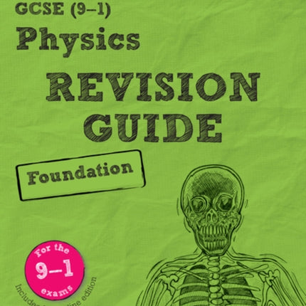 Pearson REVISE Edexcel GCSE Physics Foundation Revision Guide incl. online revision and quizzes  for 2025 and 2026 exams