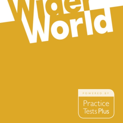 Wider World Exam Practice: Pearson Tests of English General Level Foundation (A1)