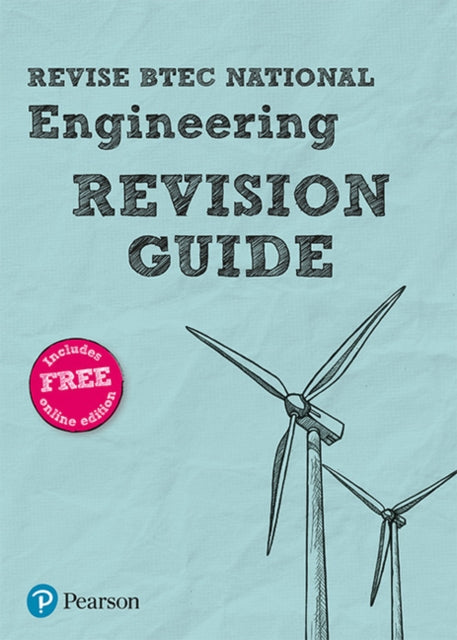 Pearson REVISE BTEC National Engineering Revision Guide inc online edition  for 2025 exams