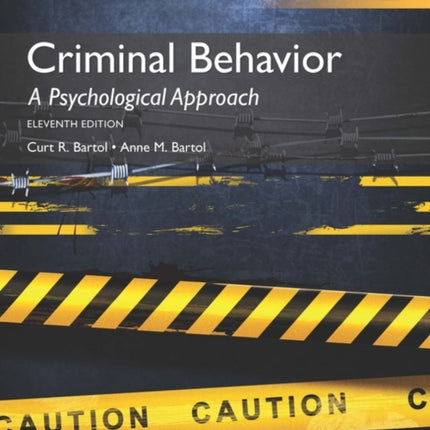 Criminal Behavior A Psychological Approach Global