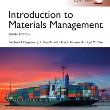 Introduction to Materials Management, Global Edition