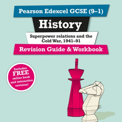 Pearson REVISE Edexcel GCSE History Superpower relations and the Cold War Revision Guide incl. online revision and quizzes  for 2025 and 2026 exams