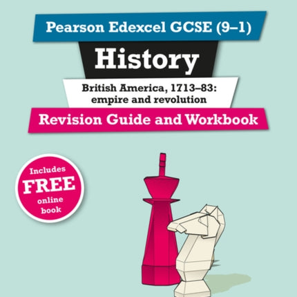 Pearson REVISE Edexcel GCSE History British America Revision Guide and Workbook for 2025 and 2026 exams incl. online revision and quizzes  for 2025 and 2026 exams