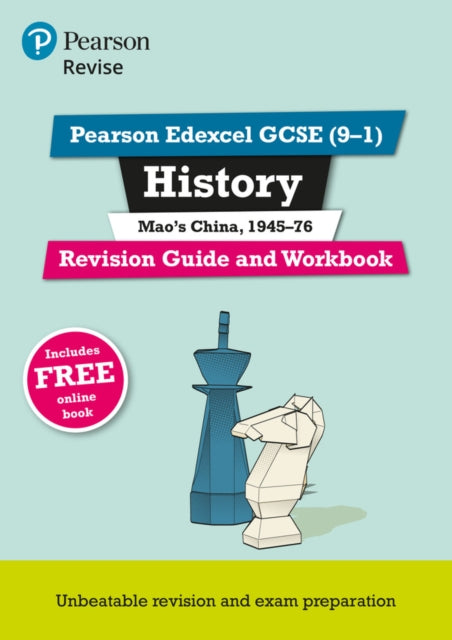 Pearson REVISE Edexcel GCSE History Maos China Revision Guide and Workbook incl. online revision and quizzes  for 2025 and 2026 exams