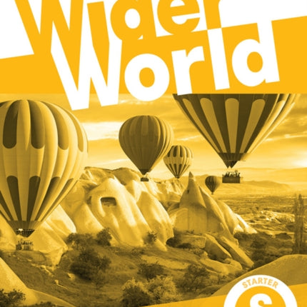 Wider World Starter Workbook with Extra Online Homework Pack