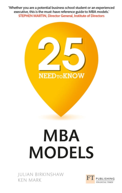 25 NeedtoKnow MBA Models