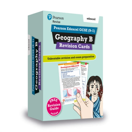 Revise Edexcel GCSE 91 Geography B Revision Cards