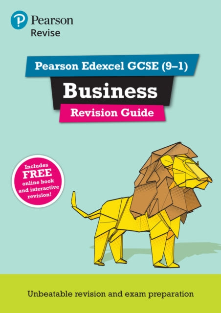 Pearson REVISE Edexcel GCSE Business Revision Guide incl. online revision and quizzes  for 2025 and 2026 exams