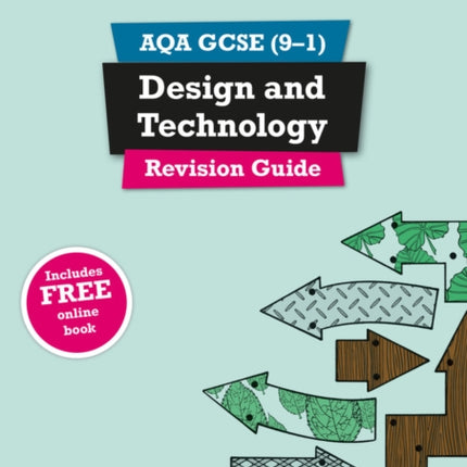 Pearson REVISE AQA GCSE Design and Technology Revision Guide incl. online revision  for 2025 and 2026 exams