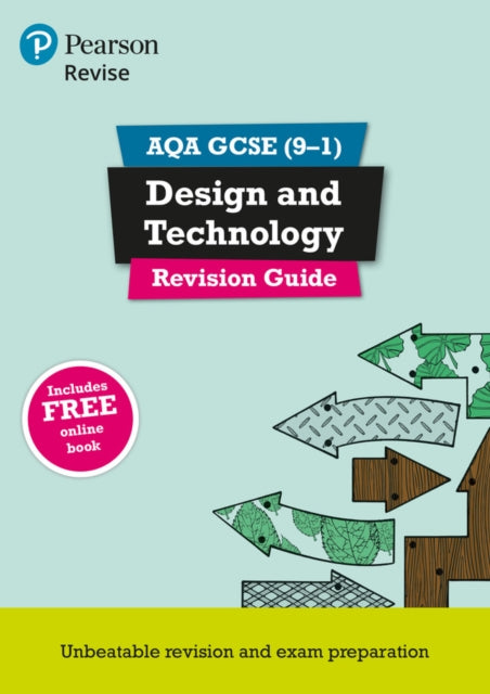 Pearson REVISE AQA GCSE Design and Technology Revision Guide incl. online revision  for 2025 and 2026 exams