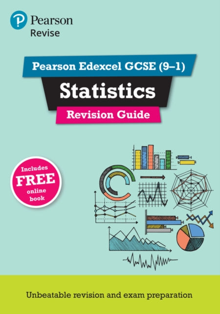 Pearson REVISE Edexcel GCSE Statistics Revision Guide incl. online revision quizzes and videos  for 2025 and 2026 exams