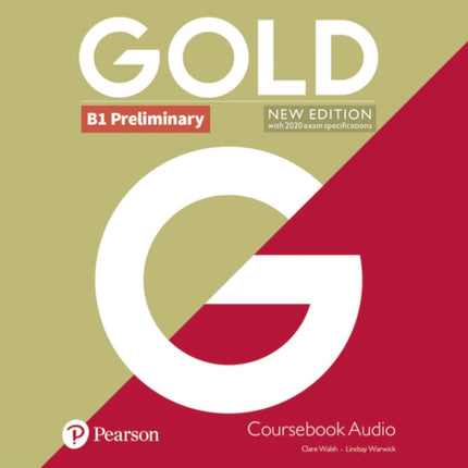 Gold B1 Preliminary New Edition Class CD