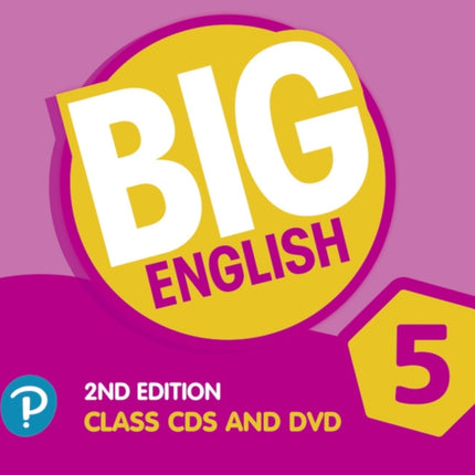 Big English AmE 2nd Edition 5 Class CD with DVD