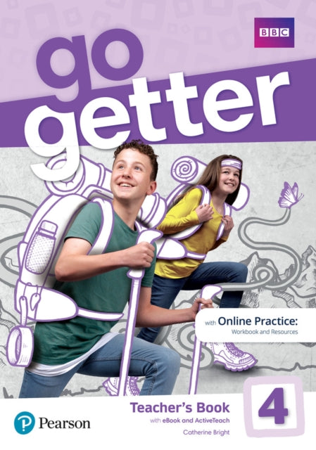 GoGetter 4 Teachers Book with MyEnglishLab  Online Extra Homework  DVDROM Pack