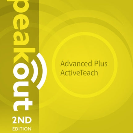 Speakout Advanced Plus 2nd Edition Active Teach