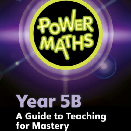 Power Maths Year 5 Teacher Guide 5B