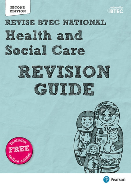 Pearson REVISE BTEC National Health and Social Care Revision Guide inc online edition  for 2025 exams