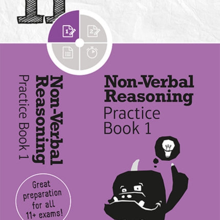 Pearson REVISE 11 NonVerbal Reasoning Practice Book 1  for the 2024 and 2025 exams