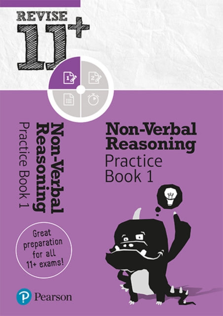 Pearson REVISE 11 NonVerbal Reasoning Practice Book 1  for the 2024 and 2025 exams