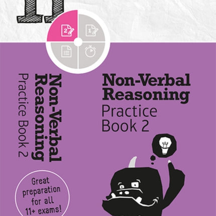 Pearson REVISE 11 NonVerbal Reasoning Practice Book 2  for the 2025 and 2026 exams Ages 8  10 Years