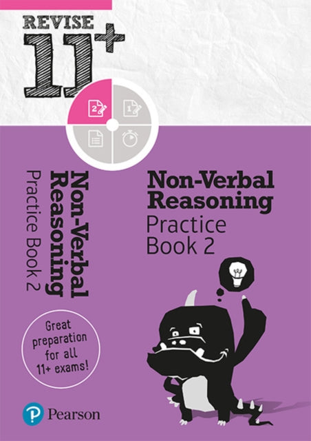 Pearson REVISE 11 NonVerbal Reasoning Practice Book 2  for the 2025 and 2026 exams Ages 8  10 Years