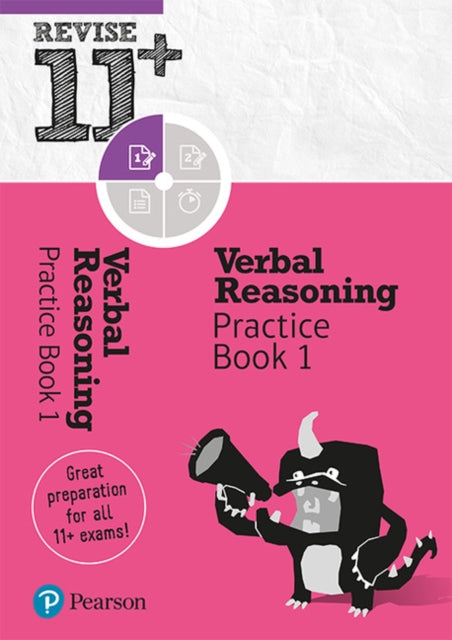 Pearson REVISE 11 Verbal Reasoning Practice Book 1  for the 2024 and 2025 exams