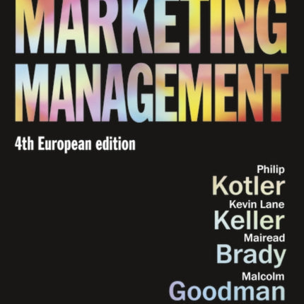 Marketing Management: European Edition