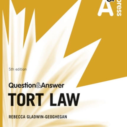 Law Express Question and Answer Tort Law 5th