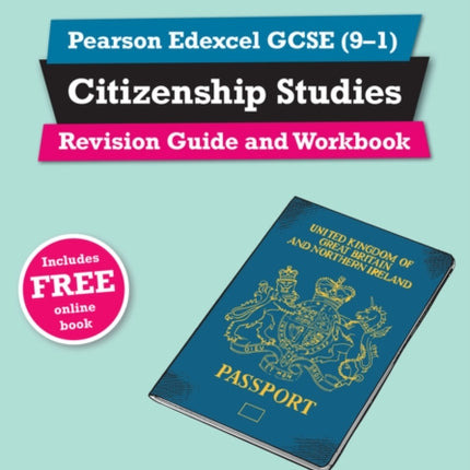 Pearson REVISE Edexcel GCSE Citizenship Revision Guide and Workbook Incl. online revision  for 2025 and 2026 exams