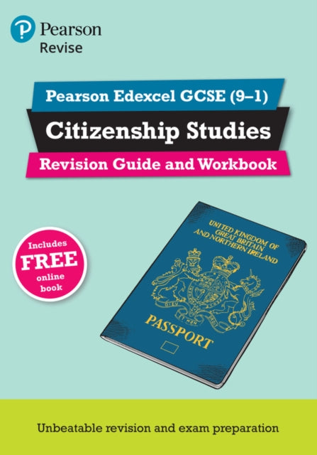 Pearson REVISE Edexcel GCSE Citizenship Revision Guide and Workbook Incl. online revision  for 2025 and 2026 exams