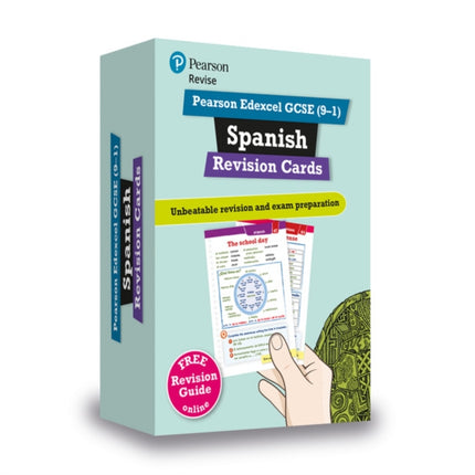 Revise Pearson Edexcel GCSE 91 Spanish Revision Cards