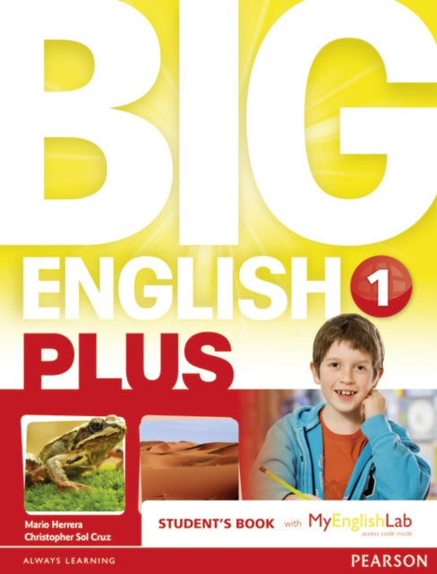 Big English Plus American Edition 1 Students Book with MyEnglishLab Access Code Pack New Edition