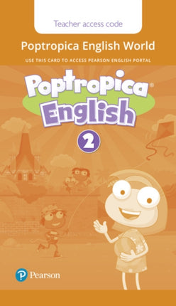 Poptropica English American Edition 2 Teacher PEP Access Card