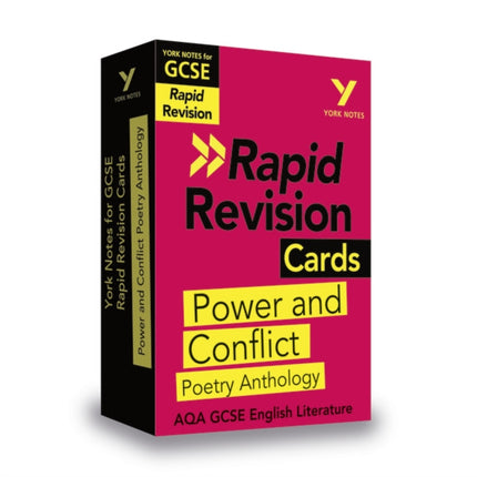 York Notes for AQA GCSE 91 Rapid Revision Cards