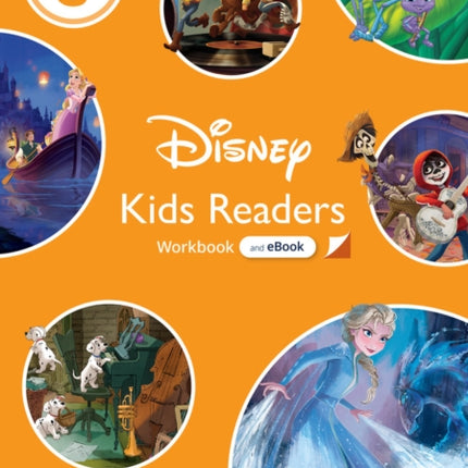 Level 3 Disney Kids Readers Workbook with eBook and Online Resources