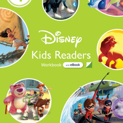 Level 4 Disney Kids Readers Workbook with eBook