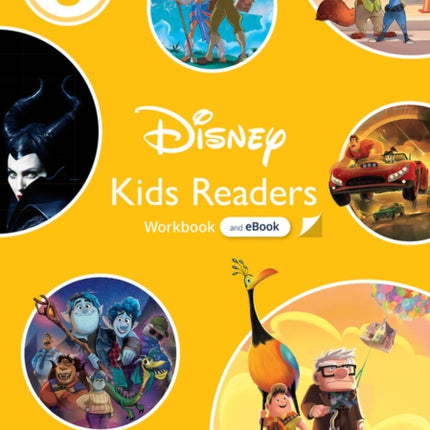 Level 6 Disney Kids Readers Workbook with eBook
