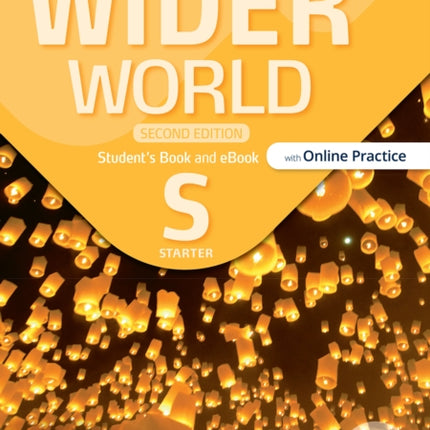 Wider World 2e Starter Students Book with Online Practice eBook and App