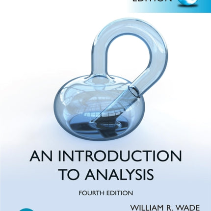 Introduction to Analysis Global Edition