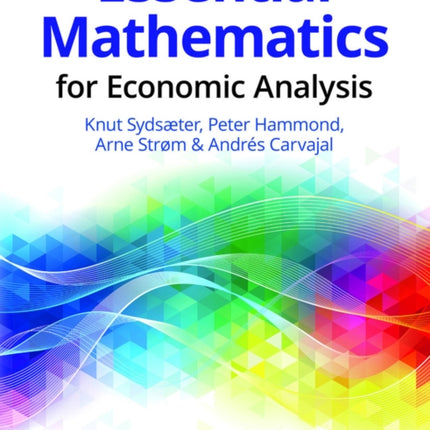 Essential Mathematics for Economic Analysis